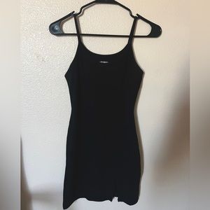 Simple wild fable black mini dress